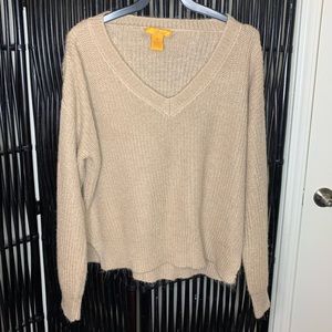 Cute comfy cropped sweater